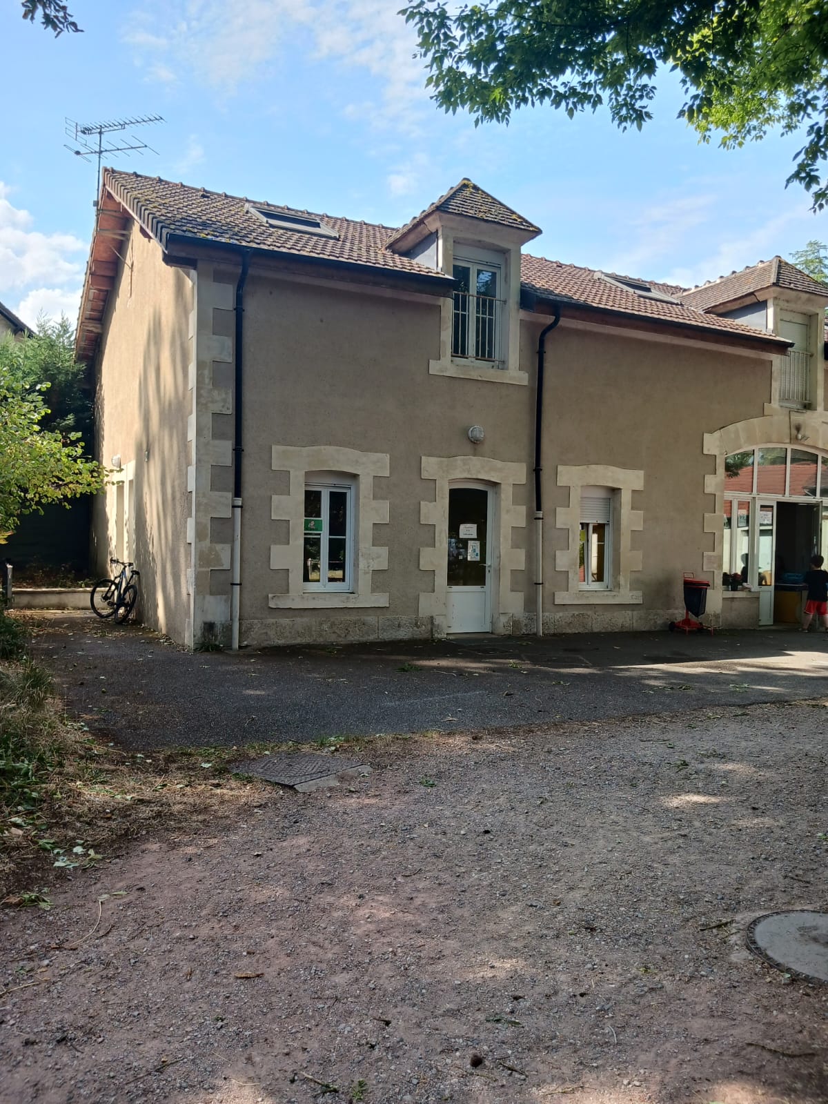 salle des commun du château des loges route de Marzy à Nevers pour les cours de Tai Chi Chuan et Chi Kong
